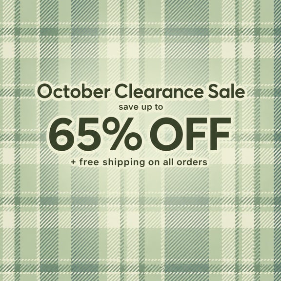 October Clearance Sale