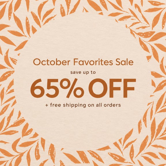 October Favorites Sale