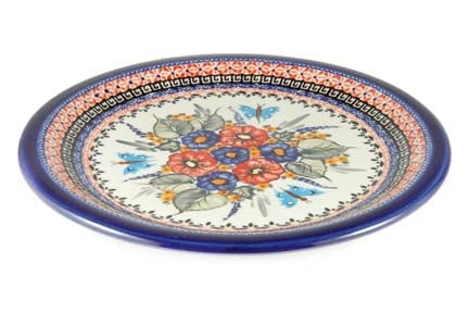 Zaklady Floral Butterfly Dining Plates & Bowls — Polish Pottery