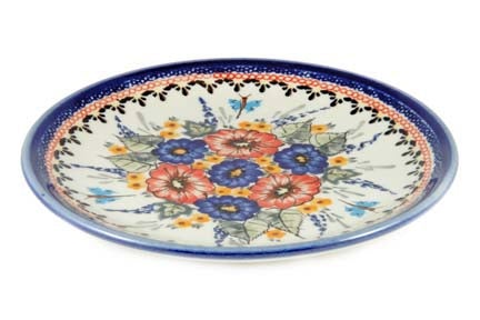 Zaklady Floral Butterfly Dining Plates & Bowls — Polish Pottery