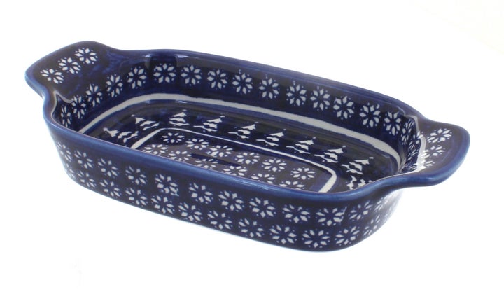 Zaklady Winter Nights Small Serving Piece — Polish Pottery