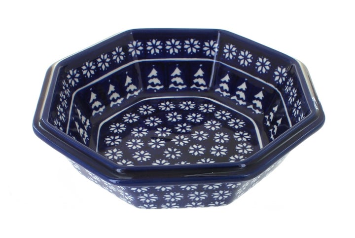 Zaklady Winter Nights Large Serving Piece — Polish Pottery