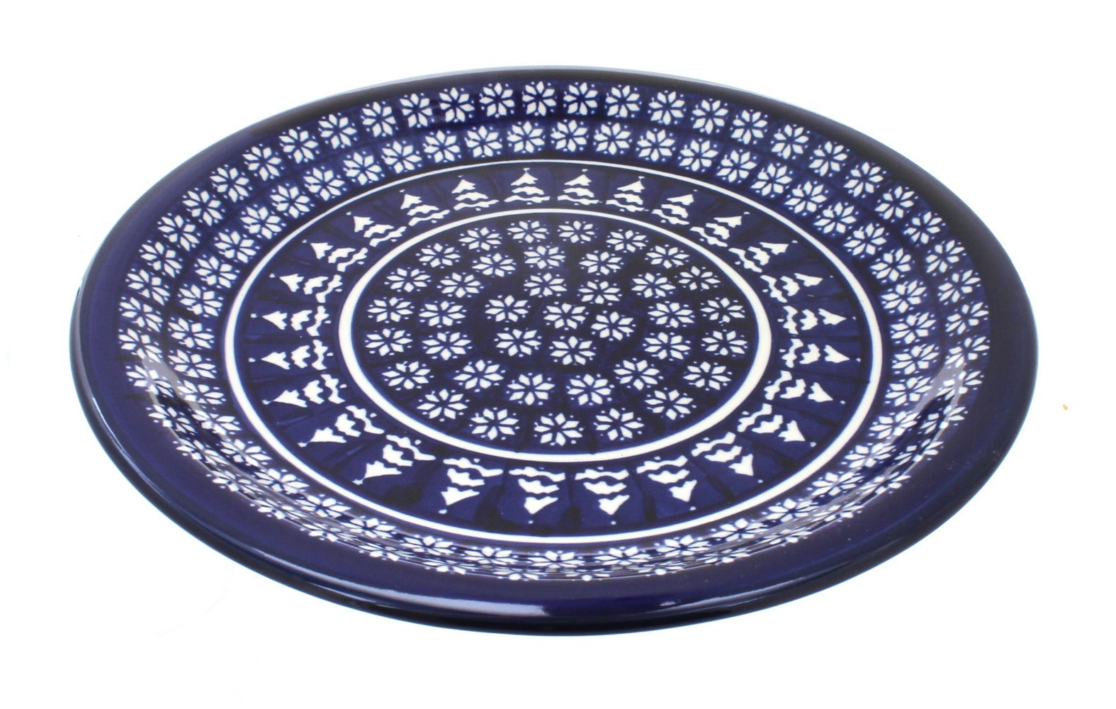 Zaklady Winter Nights Dining Plates & Bowls — Polish Pottery