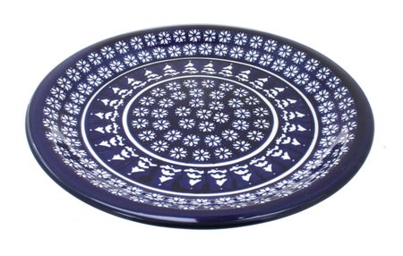 Zaklady Winter Nights Dining Plates & Bowls — Polish Pottery