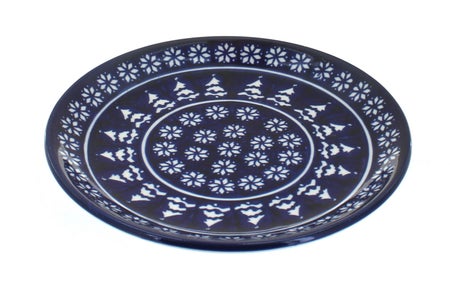 Zaklady Winter Nights Dining Plates & Bowls — Polish Pottery