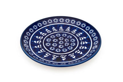 Zaklady Winter Nights Dining Plates & Bowls — Polish Pottery