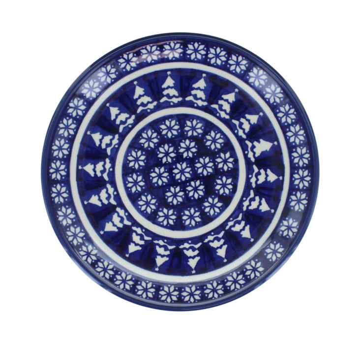 Detail image of Zaklady Winter Nights Dining Plates & Bowls — Polish Pottery