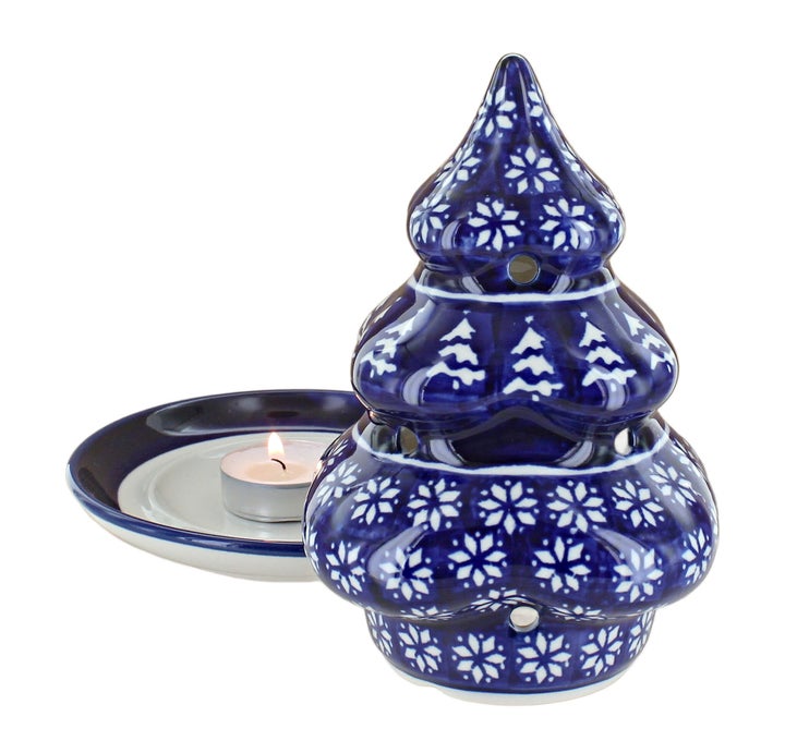 Zaklady Winter Nights Luminary — Polish Pottery
