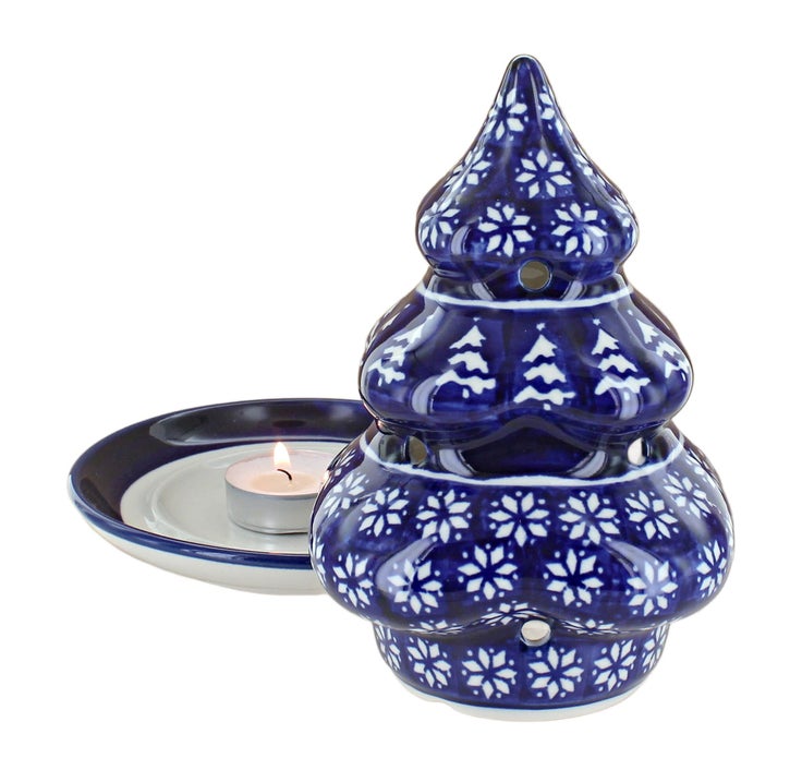 Detail image of Zaklady Winter Nights Luminary — Polish Pottery