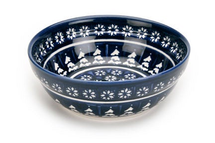 Detail image of Zaklady Winter Nights Dining Plates & Bowls — Polish Pottery