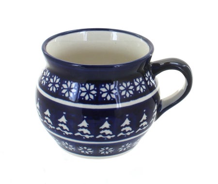 Zaklady Winter Nights Mug — Polish Pottery