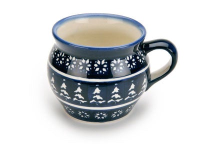 Zaklady Winter Nights Mug — Polish Pottery