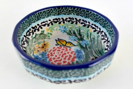 Detail image of Ceramika Artystyczna Teresa Petite Bowl/Dish — Polish Pottery