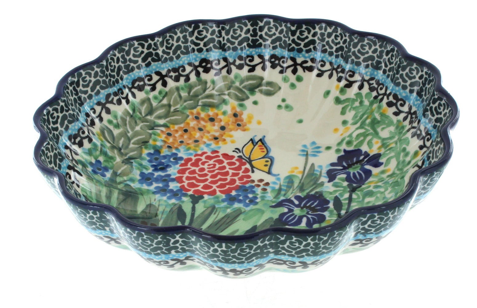 Ceramika Artystyczna Teresa Small Serving Piece — Polish Pottery