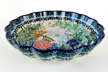 Detail image of Ceramika Artystyczna Teresa Small Serving Piece — Polish Pottery