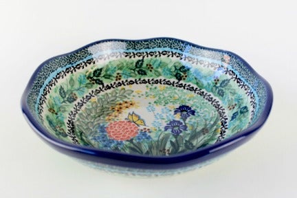 Detail image of Ceramika Artystyczna Teresa Large Serving Piece — Polish Pottery