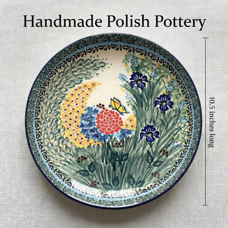 Detail image of Ceramika Artystyczna Teresa Dining Plates & Bowls — Polish Pottery