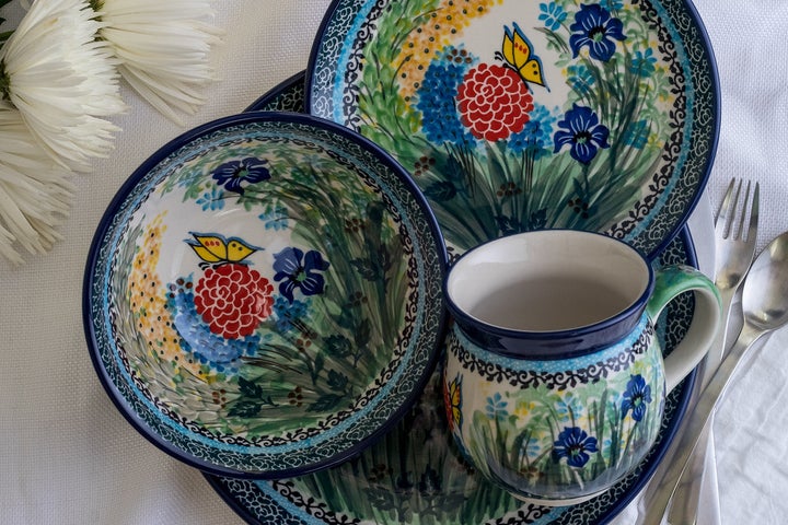 Ceramika Artystyczna Teresa Dining Plates & Bowls — Polish Pottery
