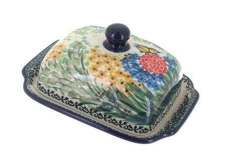 Ceramika Artystyczna Teresa Butter Dish — Polish Pottery