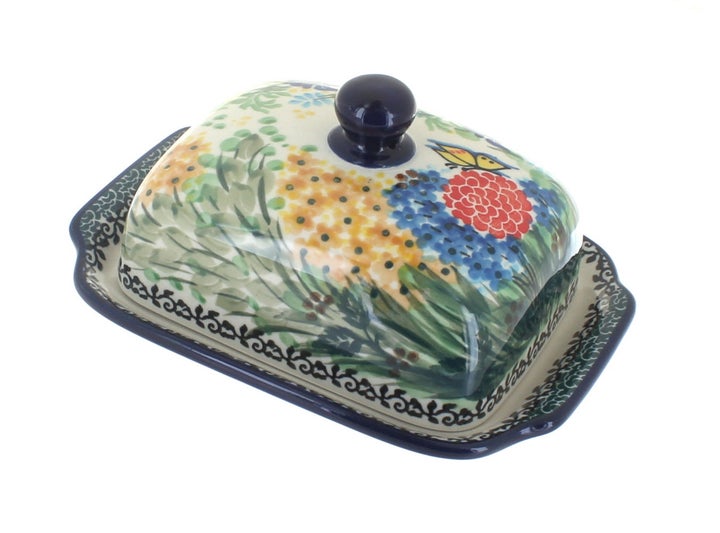 Ceramika Artystyczna Teresa Butter Dish — Polish Pottery