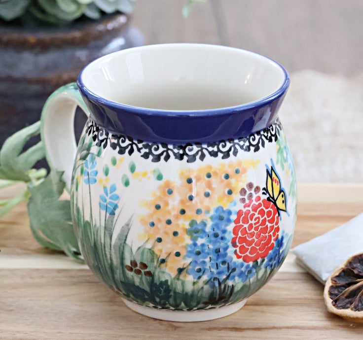 Detail image of Ceramika Artystyczna Teresa Mug — Polish Pottery