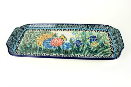 Detail image of Ceramika Artystyczna Teresa Small Serving Piece — Polish Pottery