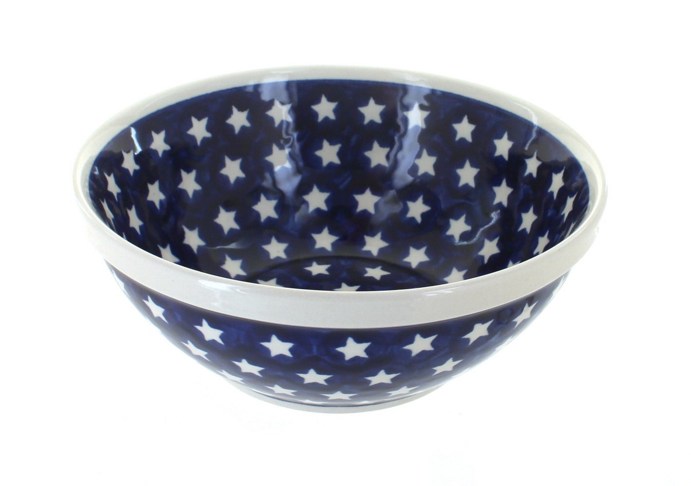 Zaklady Stars Medium Serving Piece — Polish Pottery