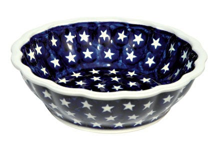 Zaklady Stars Medium Serving Piece — Polish Pottery