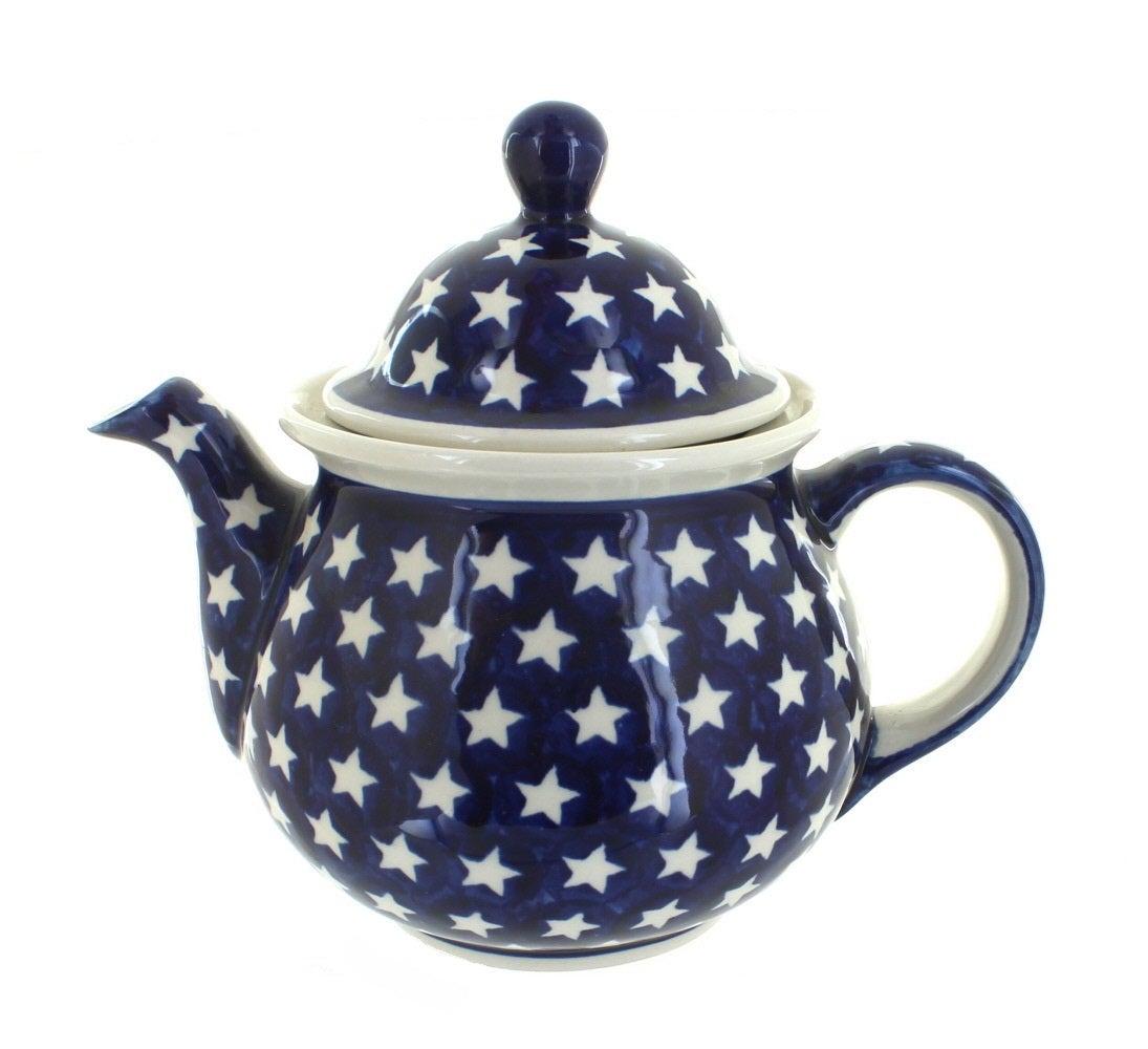 Zaklady Stars Teapot — Polish Pottery