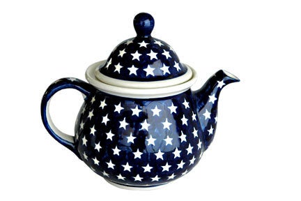 Detail image of Zaklady Stars Teapot — Polish Pottery