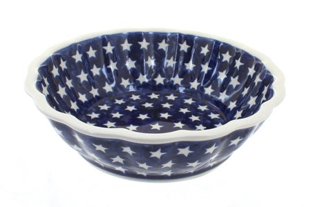 Zaklady Stars Large Serving Piece — Polish Pottery