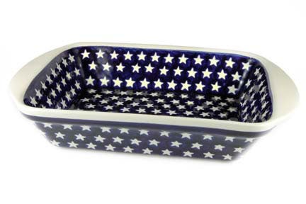 Detail image of Zaklady Stars Large Bakeware — Polish Pottery