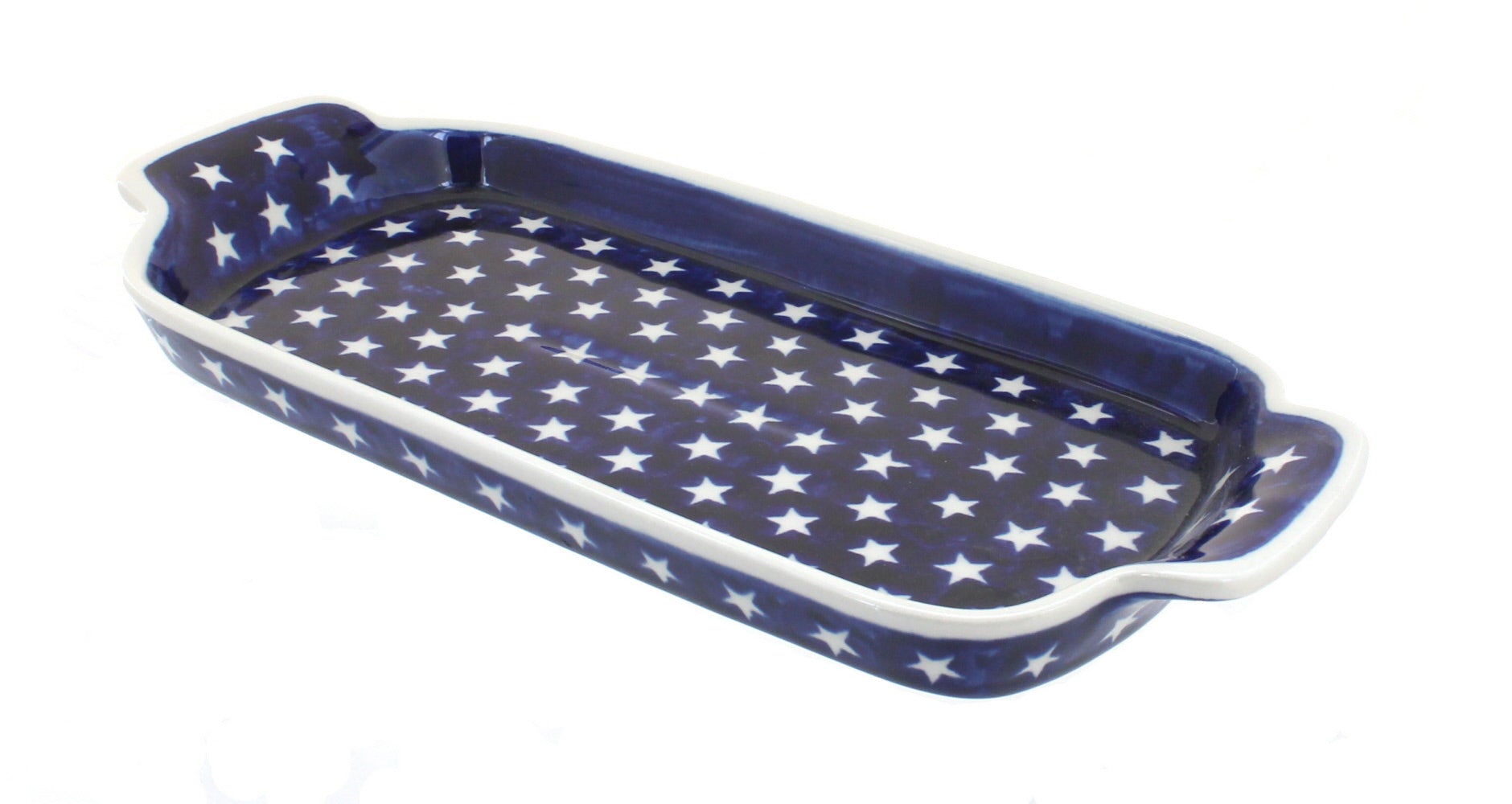 Zaklady Stars Medium Serving Piece — Polish Pottery
