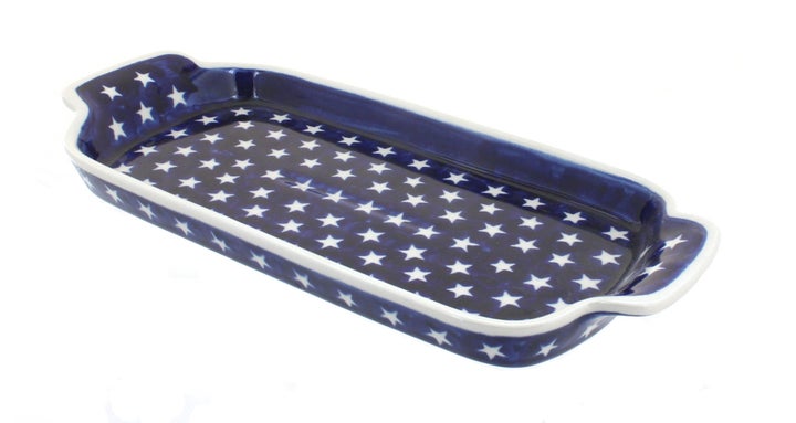 Zaklady Stars Medium Serving Piece — Polish Pottery