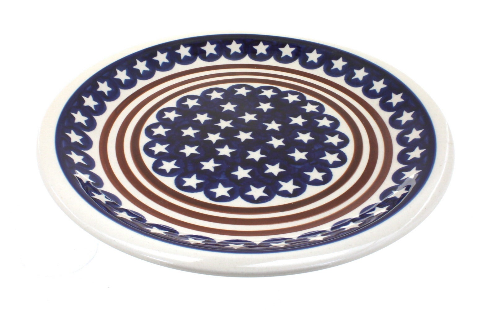 Zaklady Stars & Stripes Dining Plates & Bowls — Polish Pottery