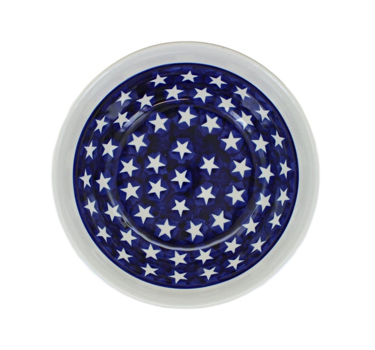 Detail image of Zaklady Stars & Stripes Dining Plates & Bowls — Polish Pottery