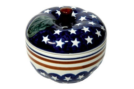 Detail image of Zaklady Stars & Stripes Specialty Bakeware — Polish Pottery