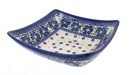 Vena Spring Blossom Medium Serving Piece — Polish Pottery