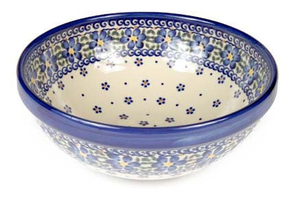 Detail image of Vena Spring Blossom Small Serving Piece — Polish Pottery