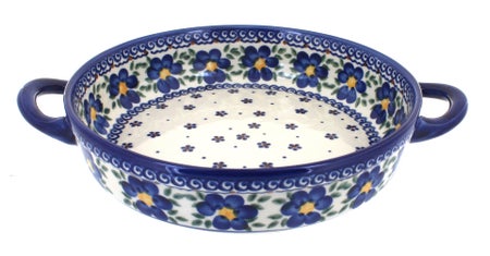 Vena Spring Blossom Small Bakeware — Polish Pottery