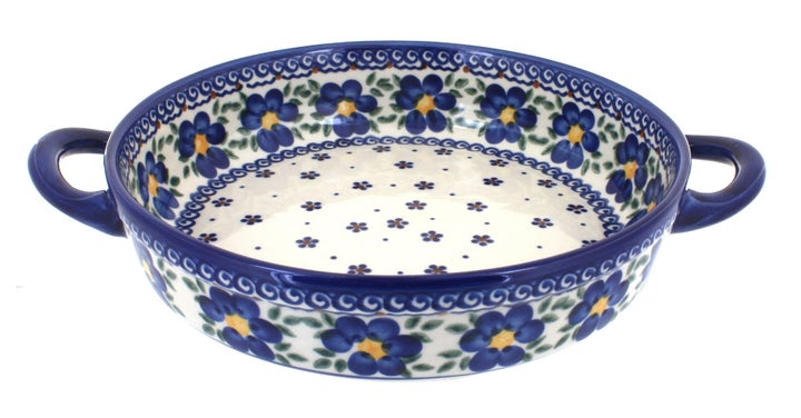 Vena Spring Blossom Small Bakeware — Polish Pottery