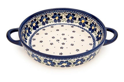 Vena Spring Blossom Small Bakeware — Polish Pottery
