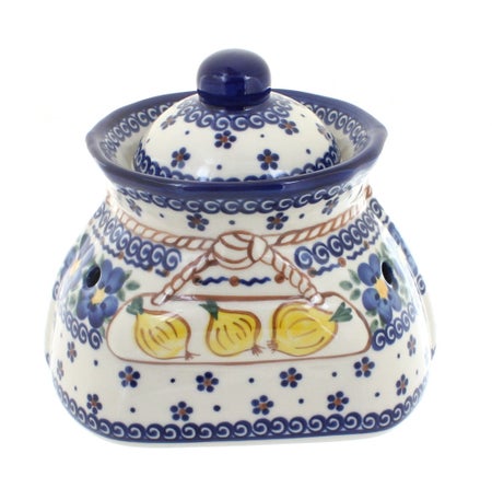 Vena Spring Blossom Counter Storage — Polish Pottery