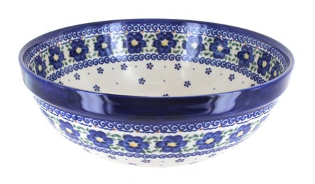 Vena Spring Blossom Medium Serving Piece — Polish Pottery