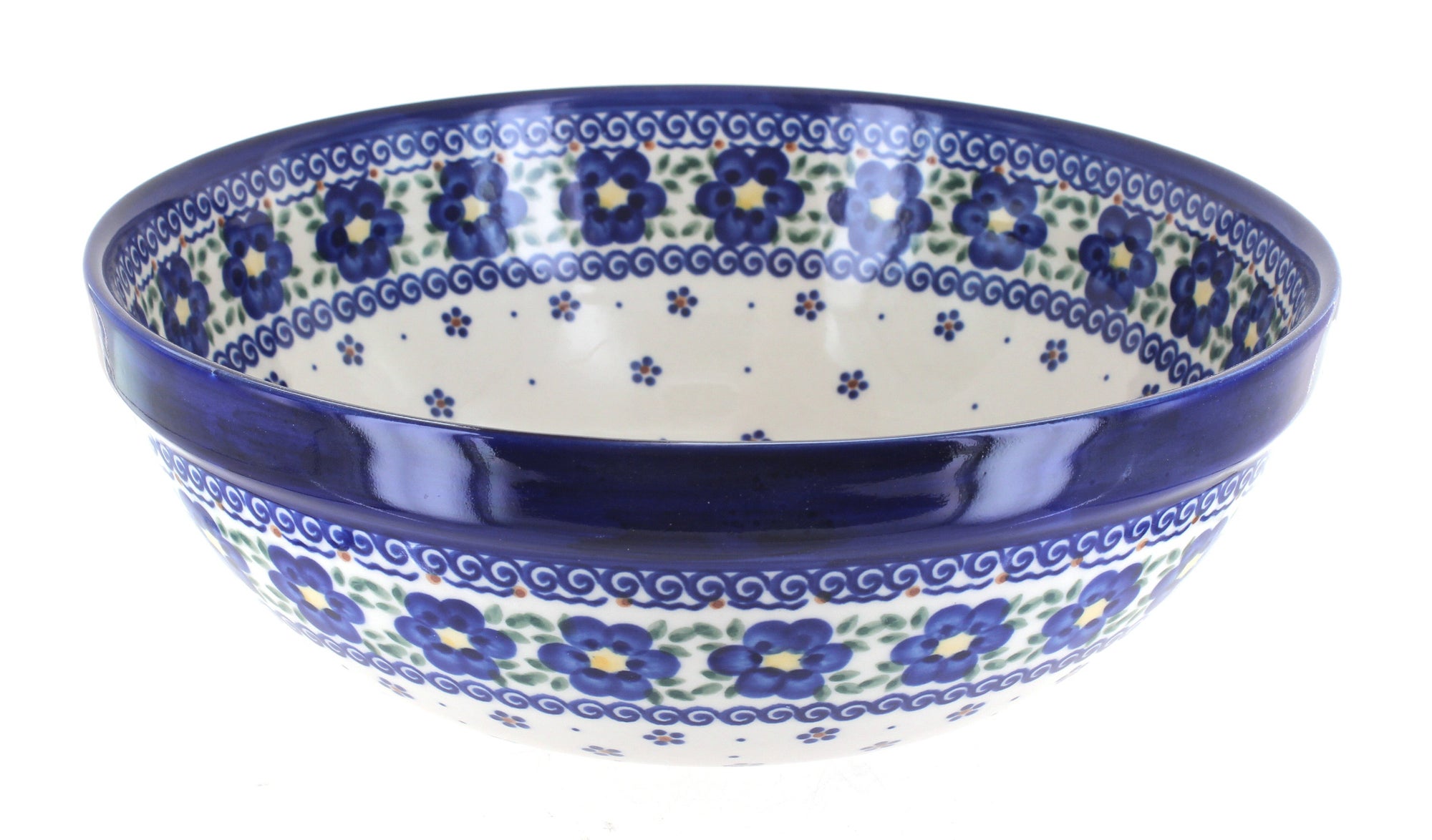 Vena Spring Blossom Medium Serving Piece — Polish Pottery