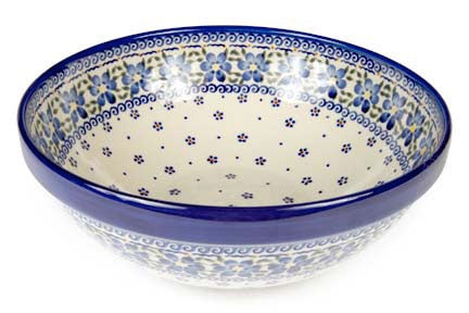 Vena Spring Blossom Medium Serving Piece — Polish Pottery