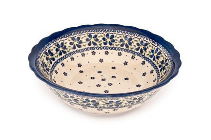 Vena Spring Blossom Large Serving Piece — Polish Pottery
