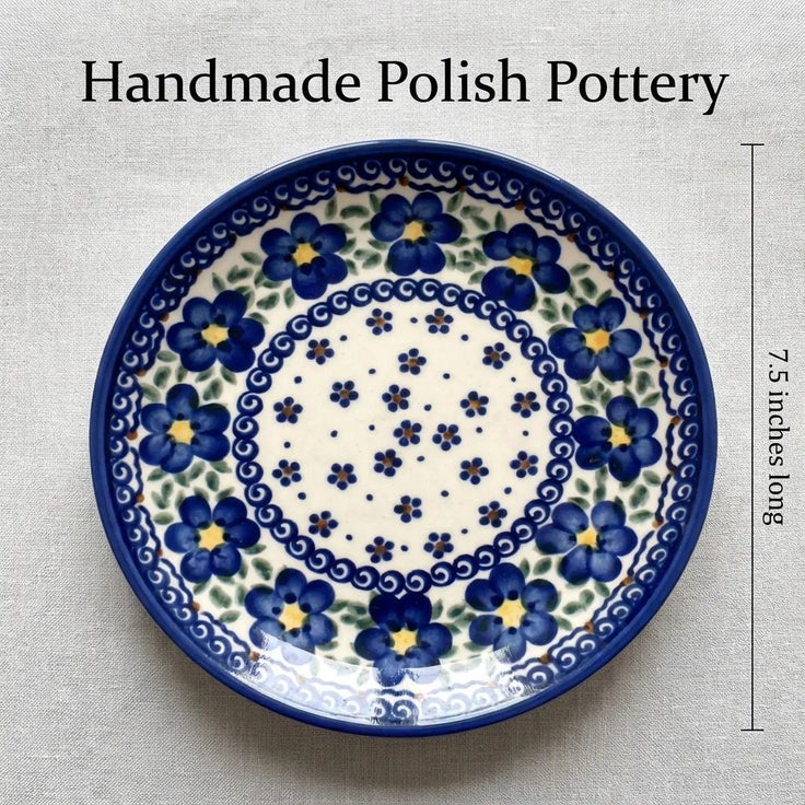 Detail image of Vena Spring Blossom Dining Plates & Bowls — Polish Pottery
