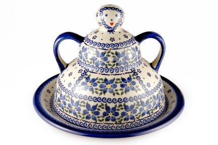 Detail image of Vena Spring Blossom Countertop Accessories — Polish Pottery