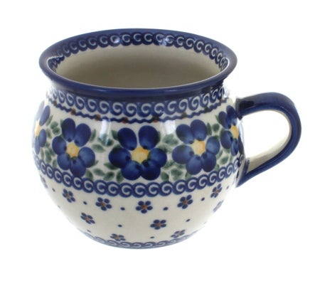Vena Spring Blossom Mug — Polish Pottery